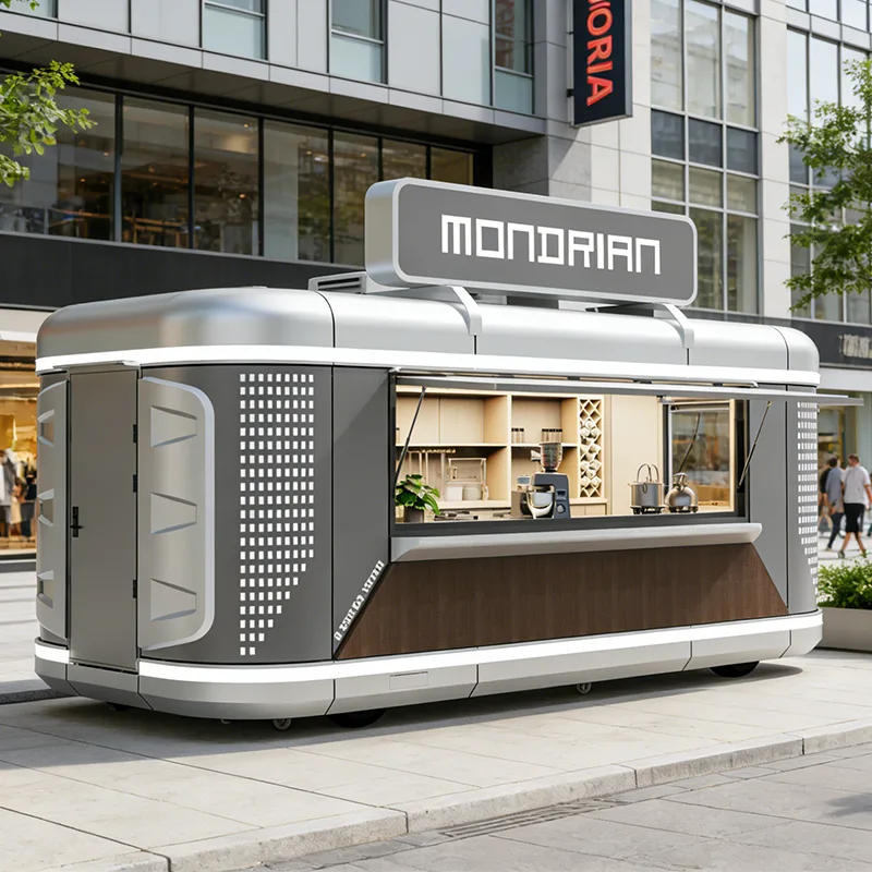 Trailer móvel de bebidas