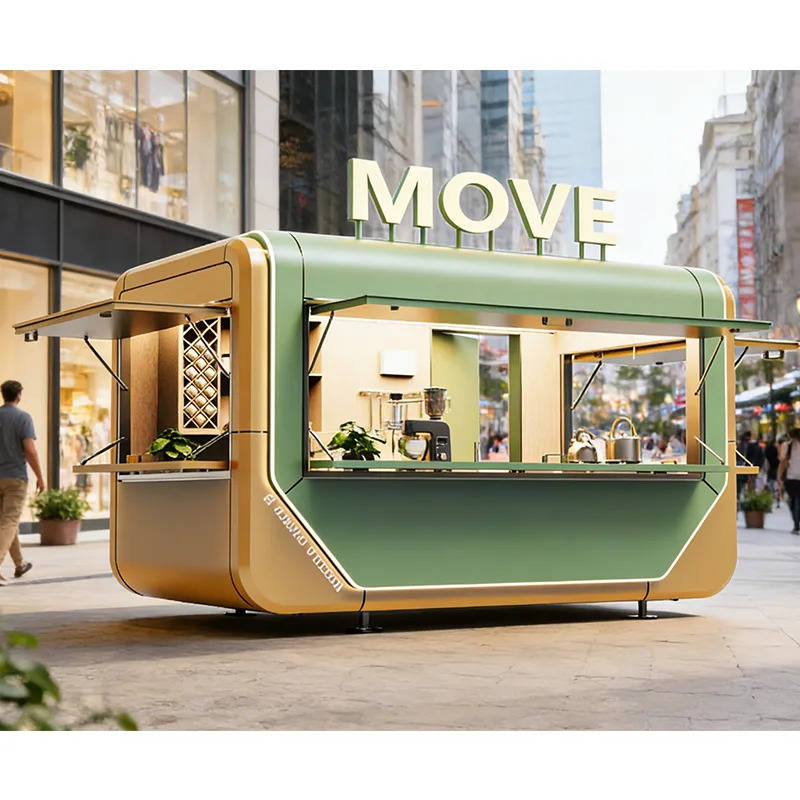 Trailer de serviço de alimentação