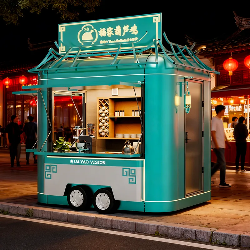 Trailer de comida móvel